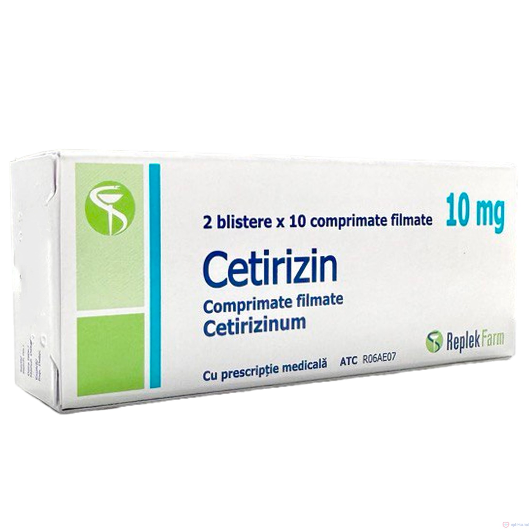 Cetirizin comp. film. 10 mg N10x2