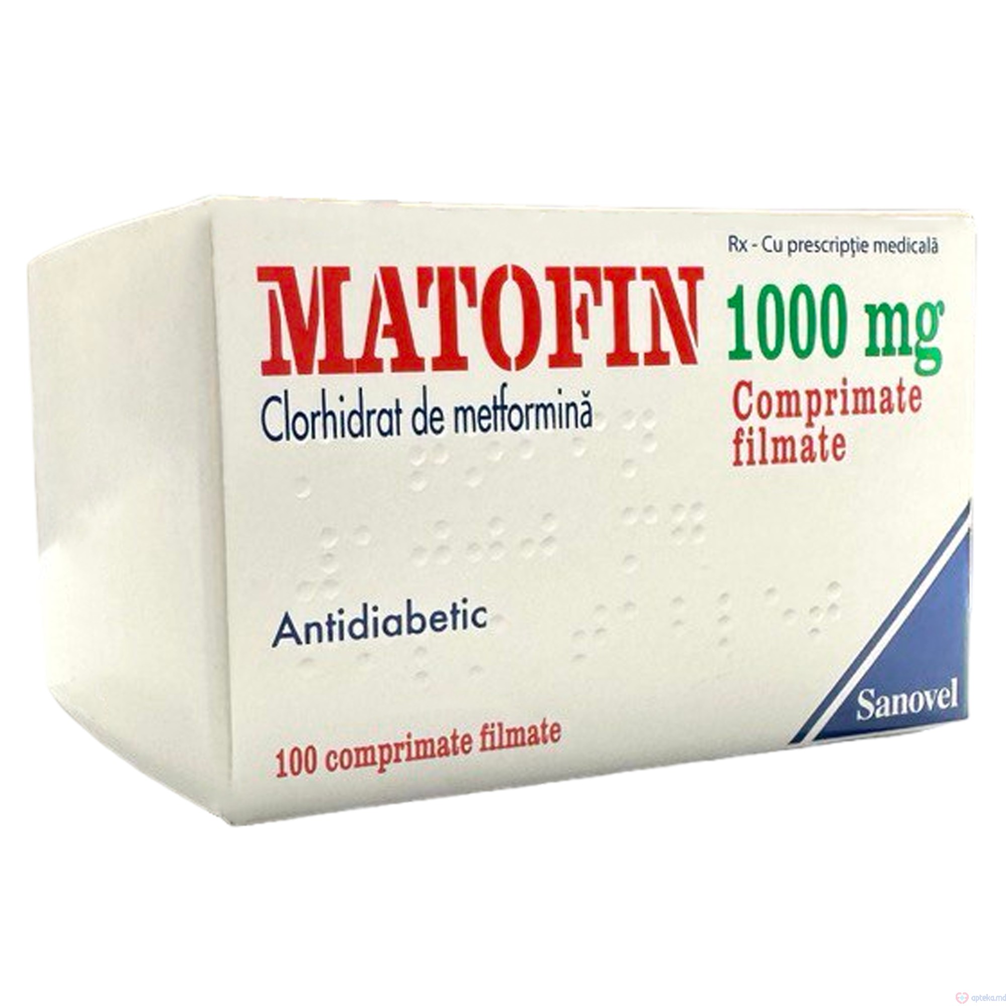 Matofin comp. film. 1000 mg N10x10