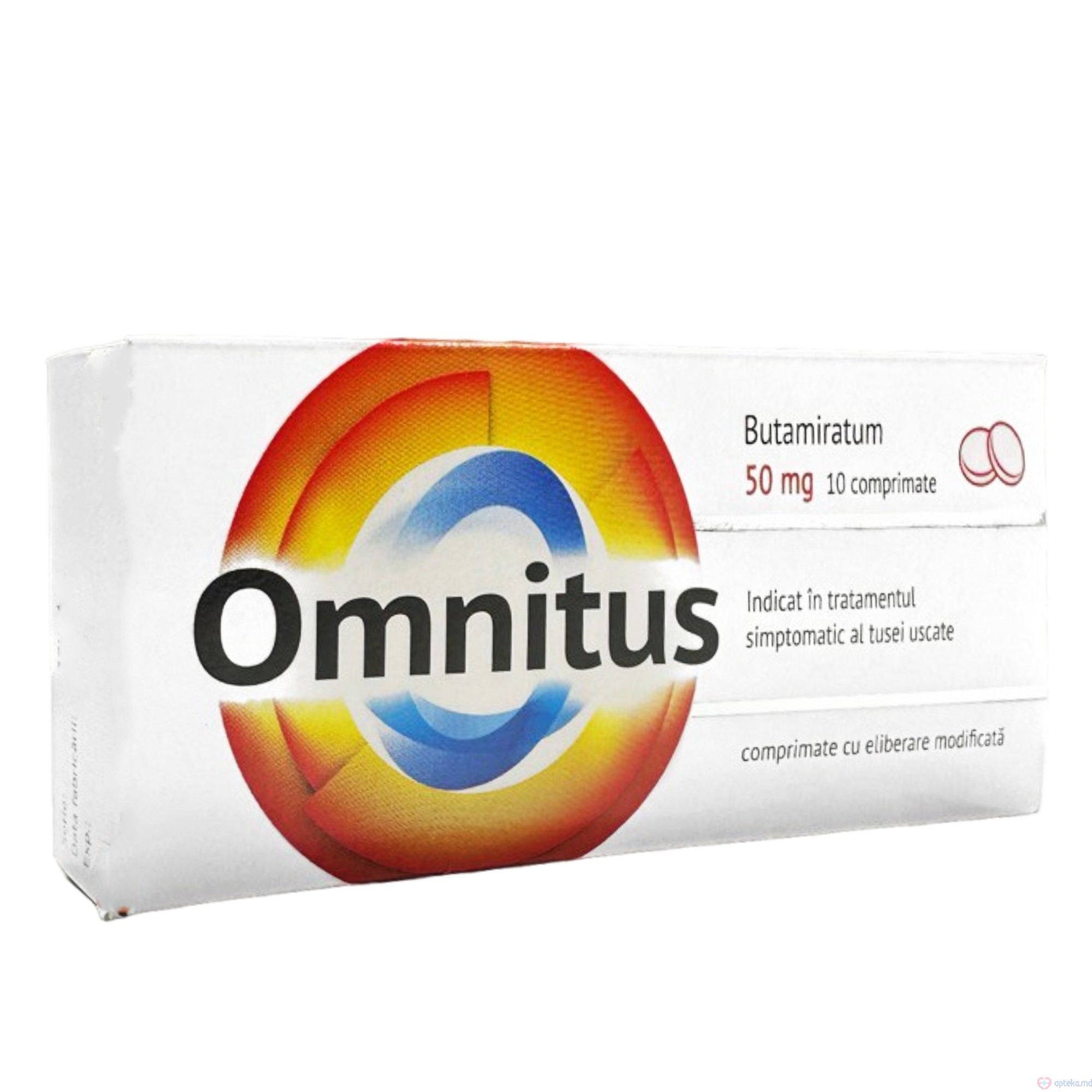 Omnitus comp. film. cu elib. modif. 50 mg N10