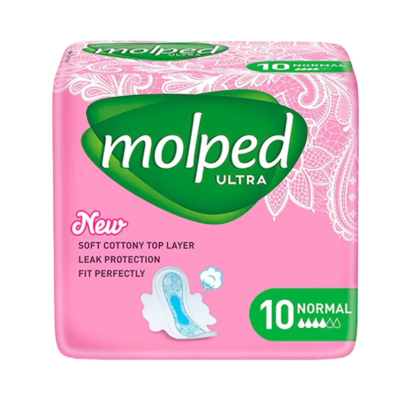 Прокладки MOLPED Ultra Normal 4 кап N10 Прокладки MOLPED Ultra Normal 4 кап N10