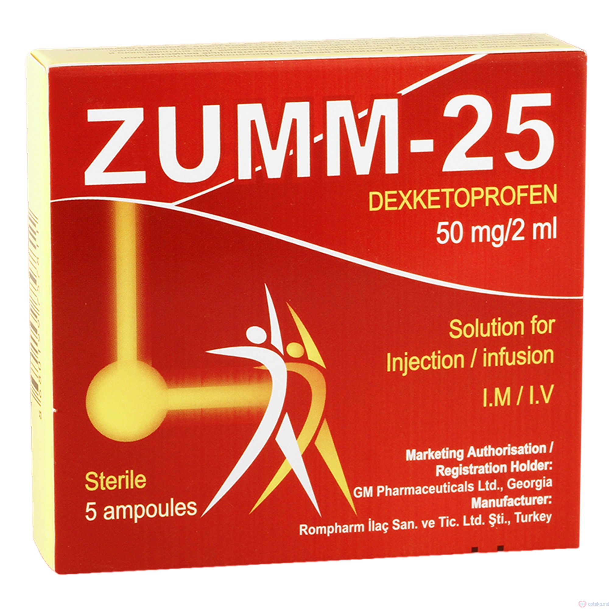 Zumm-25 sol. inj./perf. 50 mg/2 ml N5