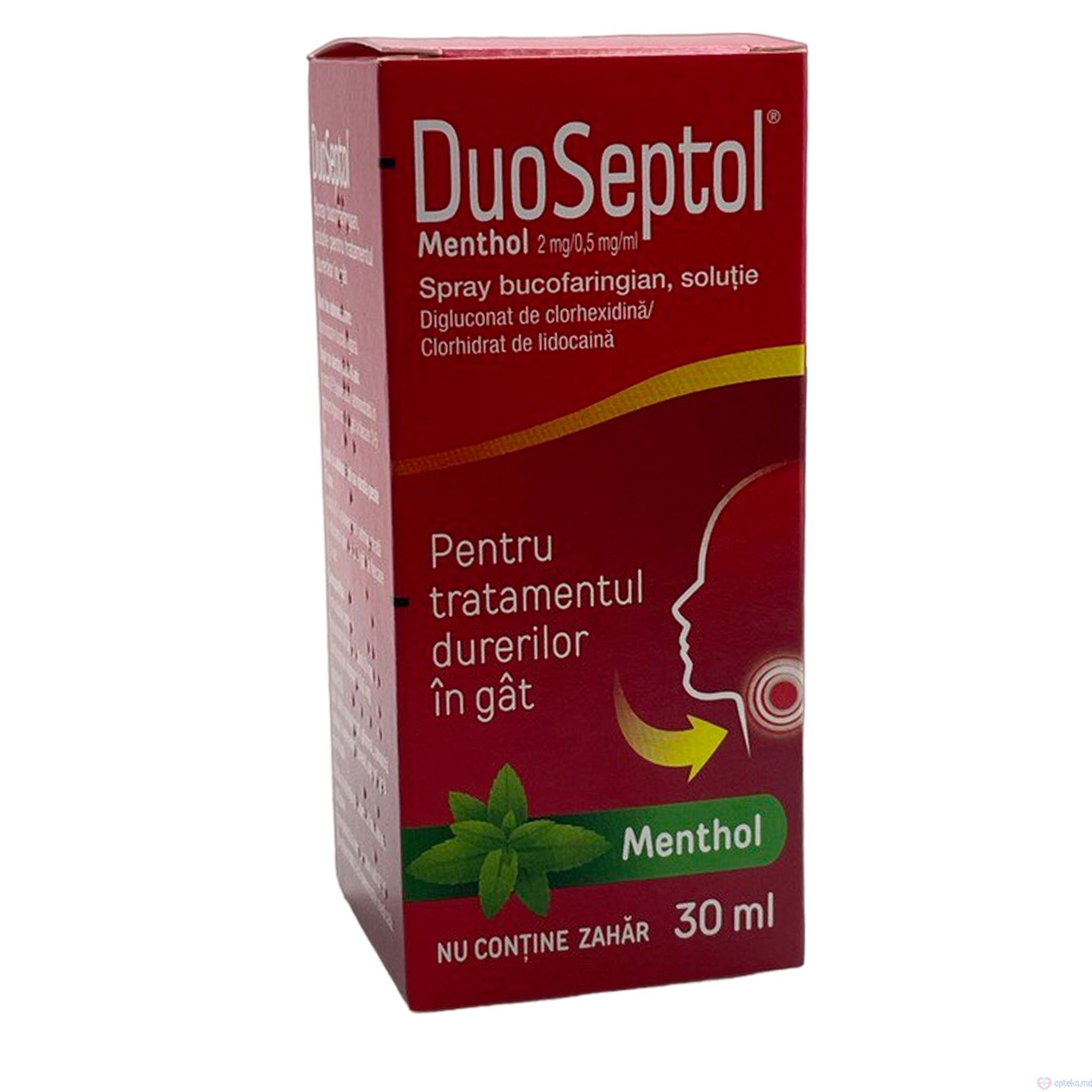 DuoSeptol Menthol spray bucofaring. 30 ml N1