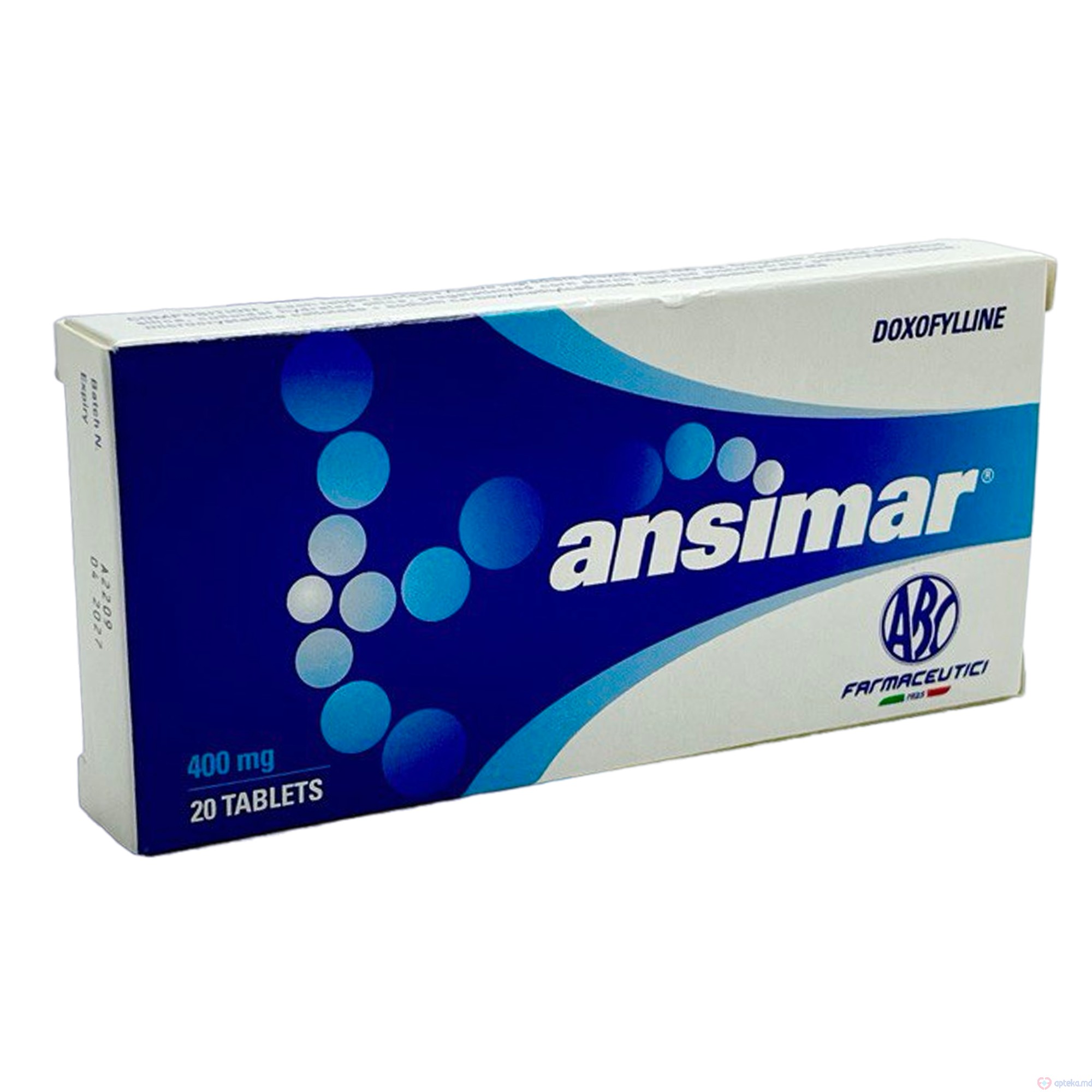 Ansimar comprimate 400 mg N10x2