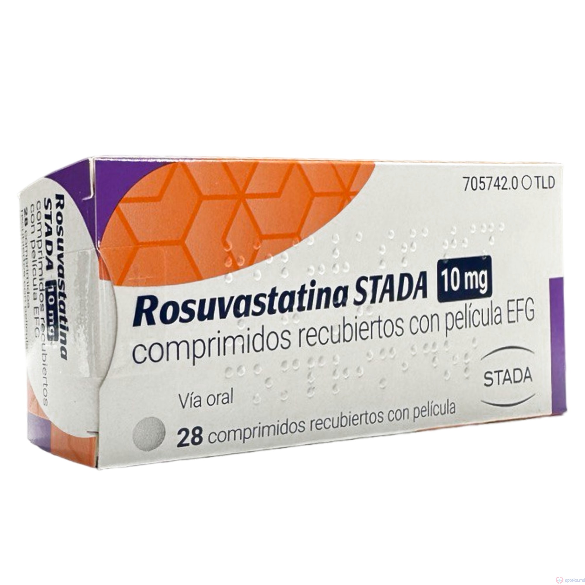 Rosuvastatina STADA comprimate filmate 10 mg N7x4