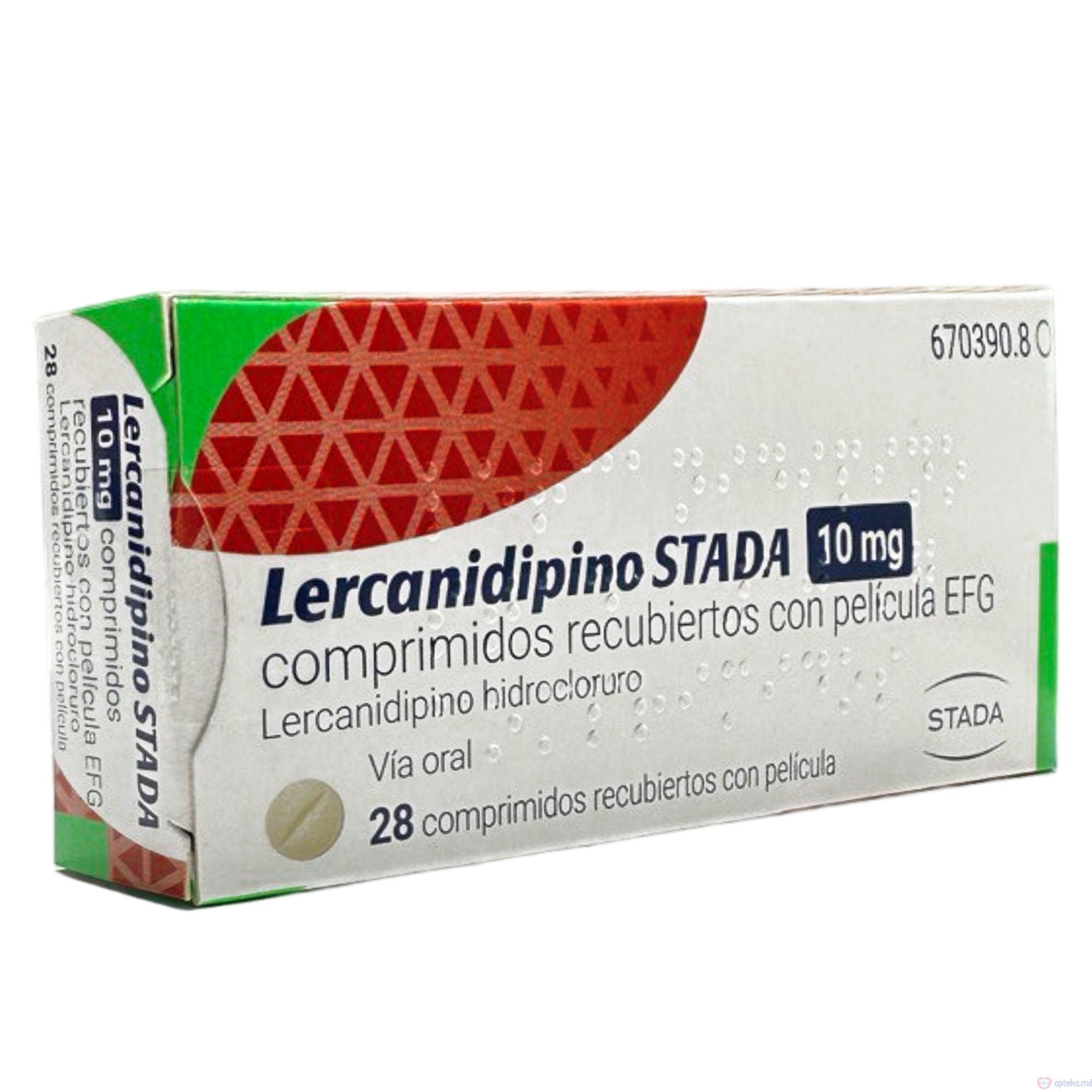 Lercanidipino STADA comprimate filmate 10 mg N14x2