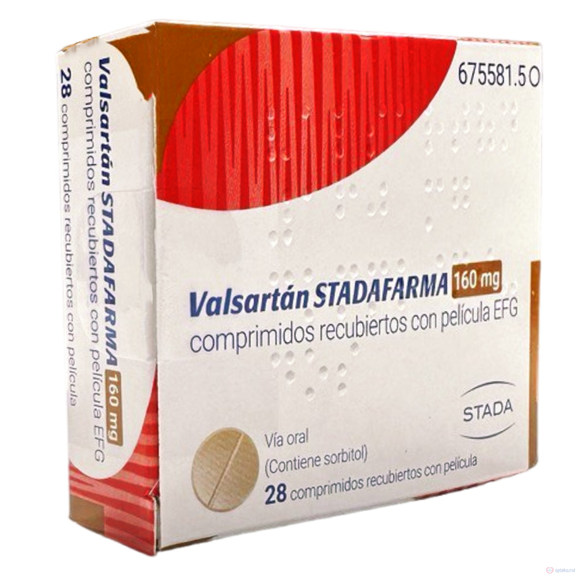 Valsartan STADAFARMA comprimate filmate 160 mg N14x2