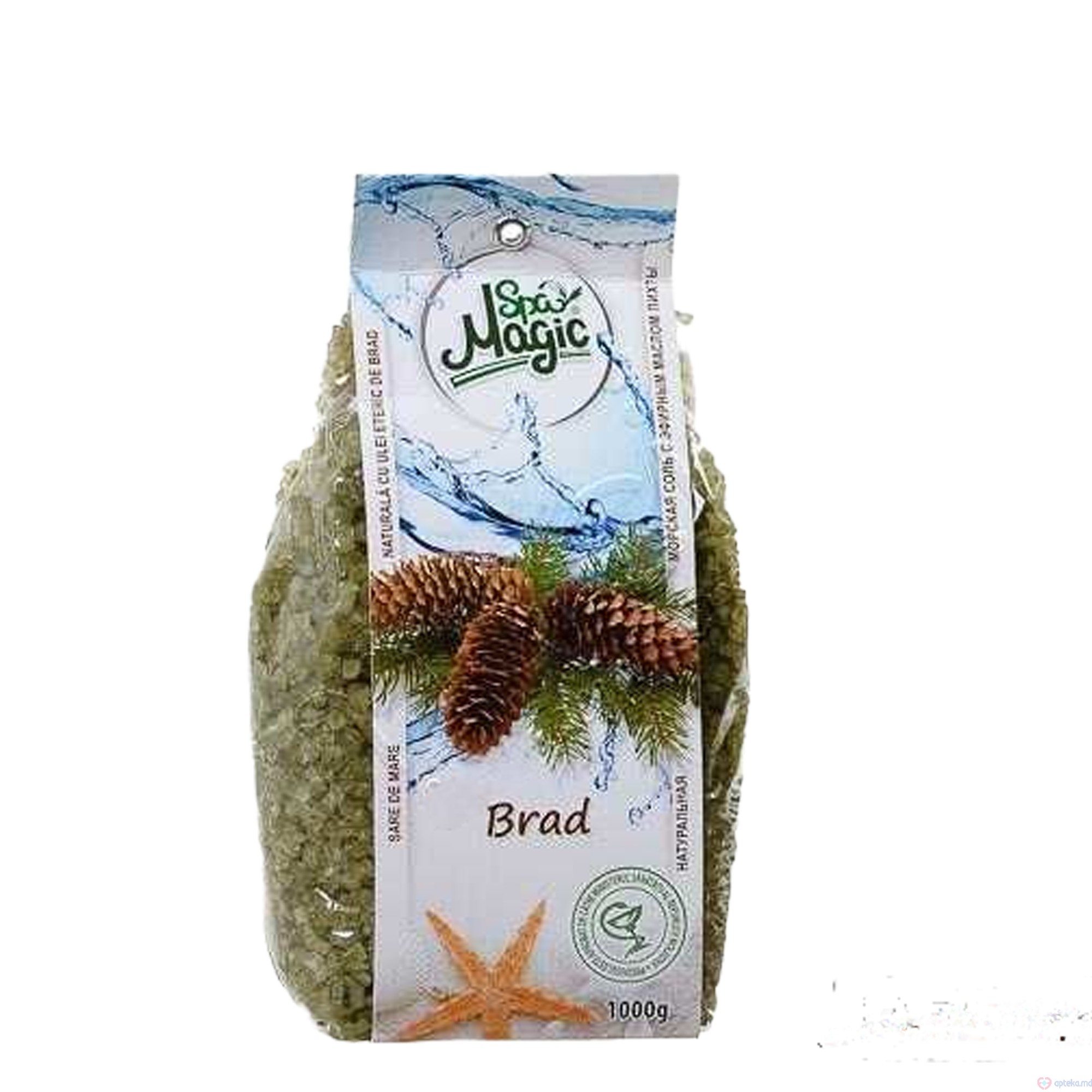 Sare de mare  MAGIC SPA Brad 1kg (пакет)