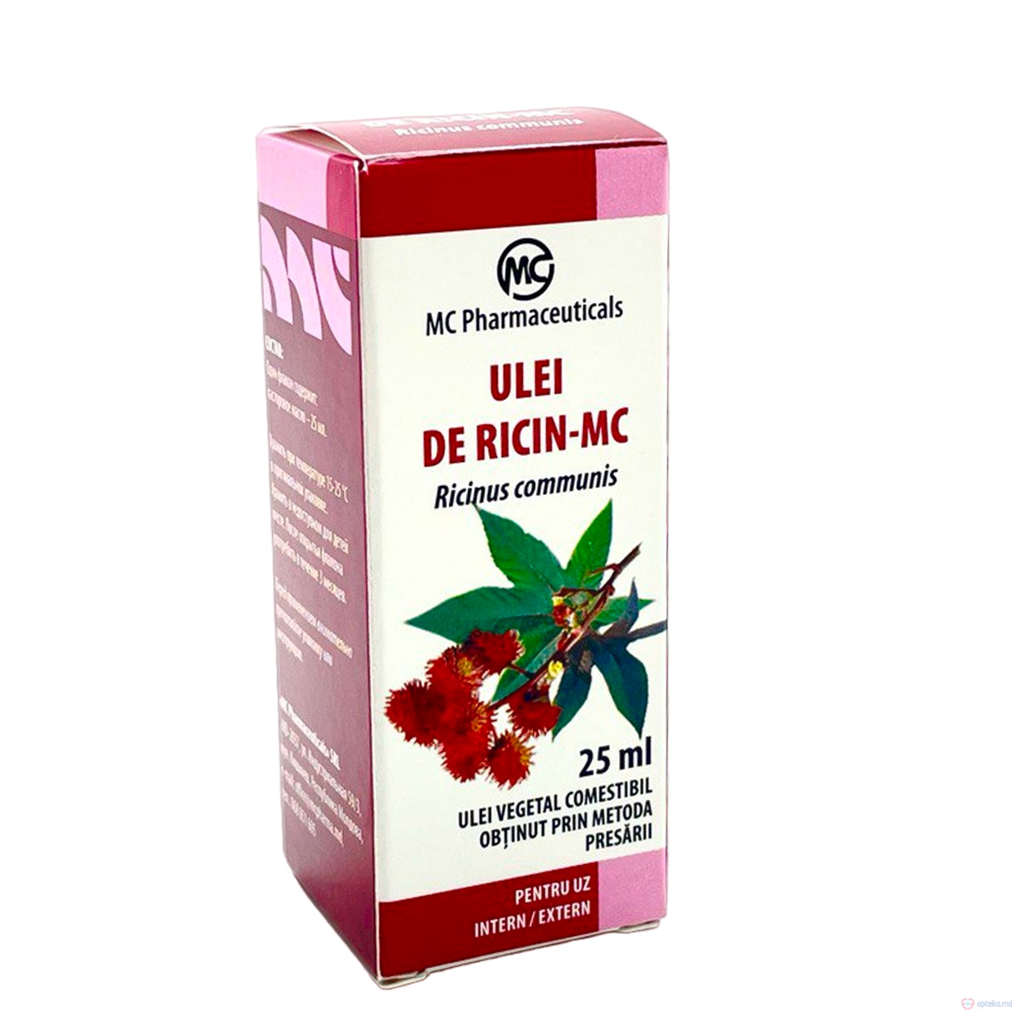 Ulei de ricin-MC uz. intern. 25 ml N1