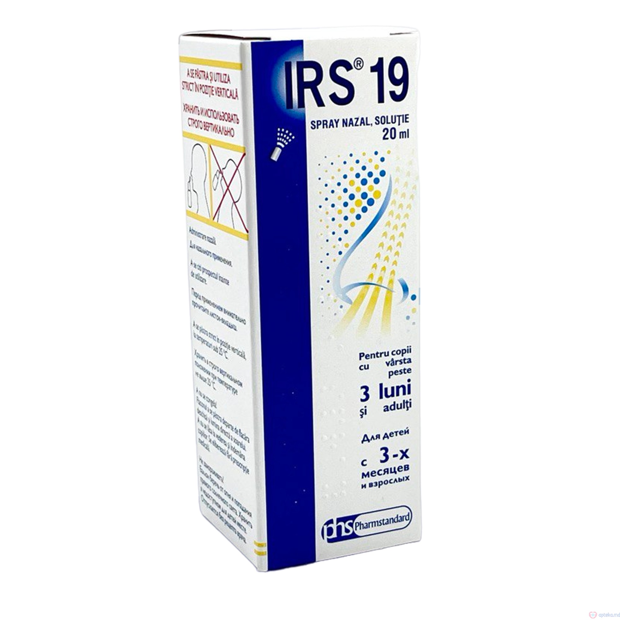 IRS 19 spray naz., sol.  60 doze (20 ml) N1