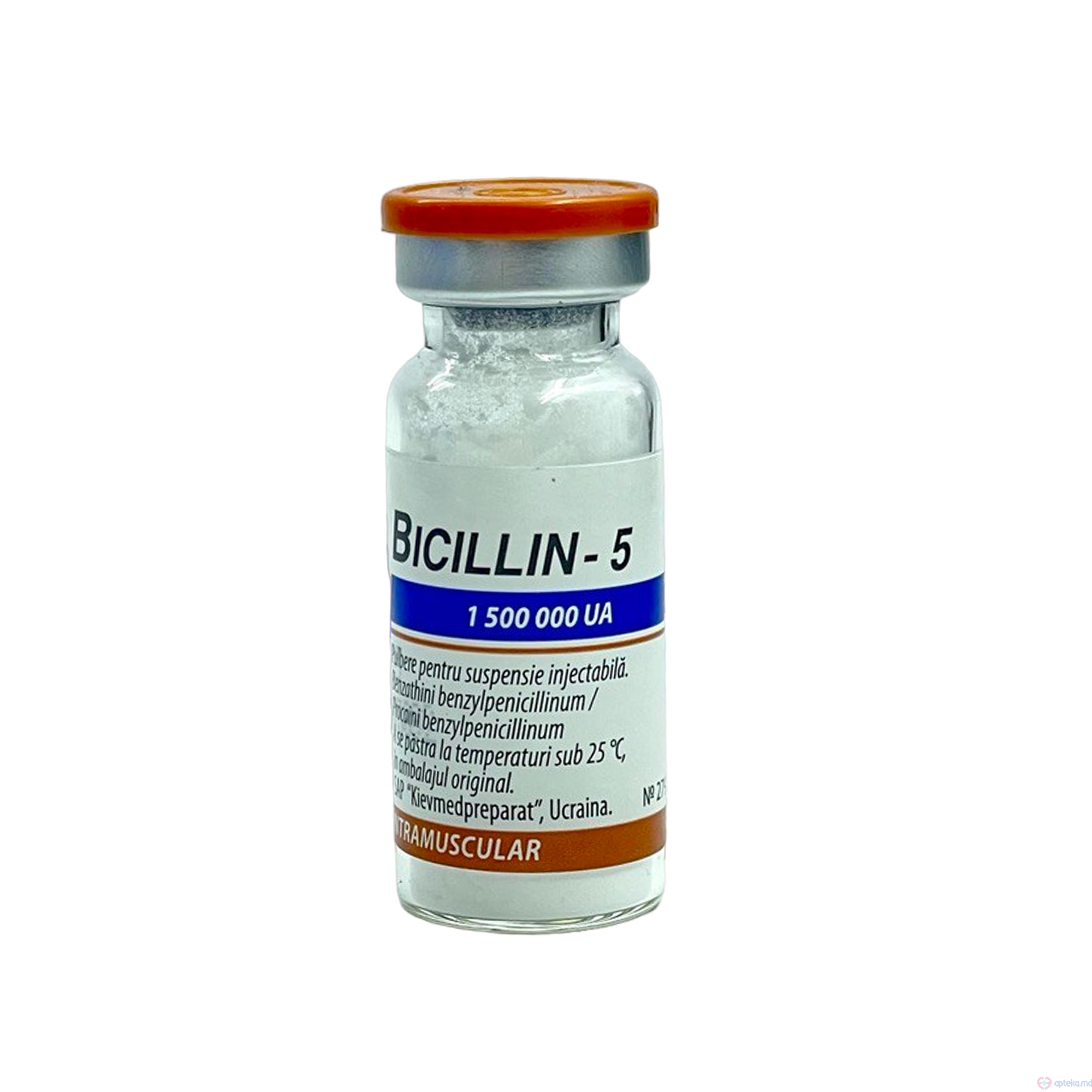 Bicilin-5 pulb./sol. inj. 1500000 N1