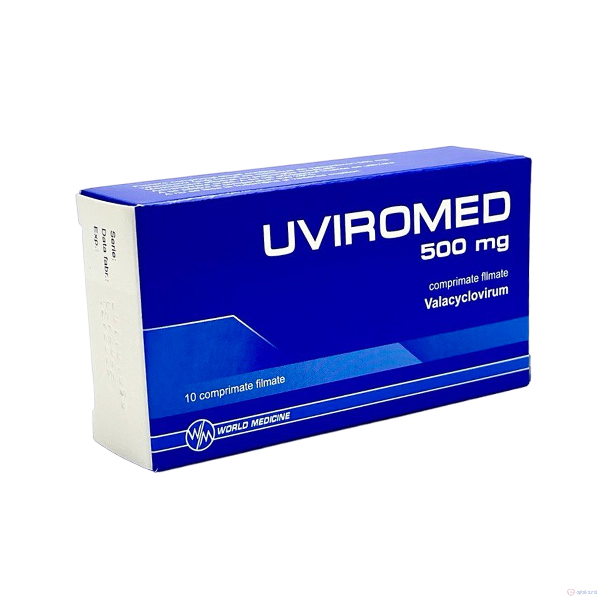 Uviromed comp. film. 500 mg N10