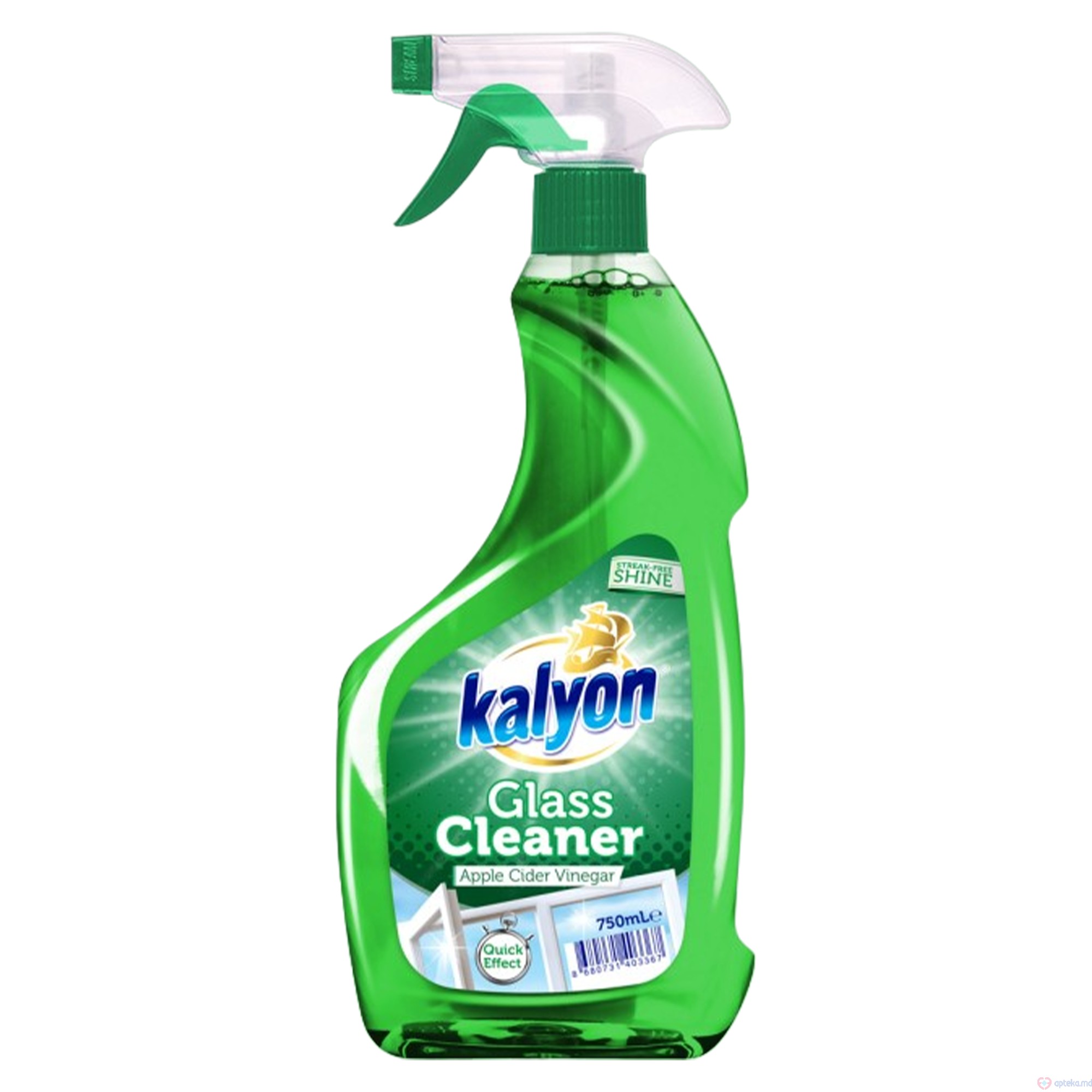 Detergent KALYON Glass Cleaner Apple 750ml