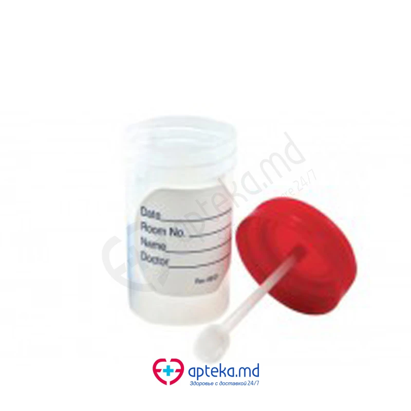 Контейнер AVANTI MEDICAL для сбора кала стерильный с крышечкой 60 мл Контейнер AVANTI MEDICAL для сбора кала стерильный с крышечкой 60 мл