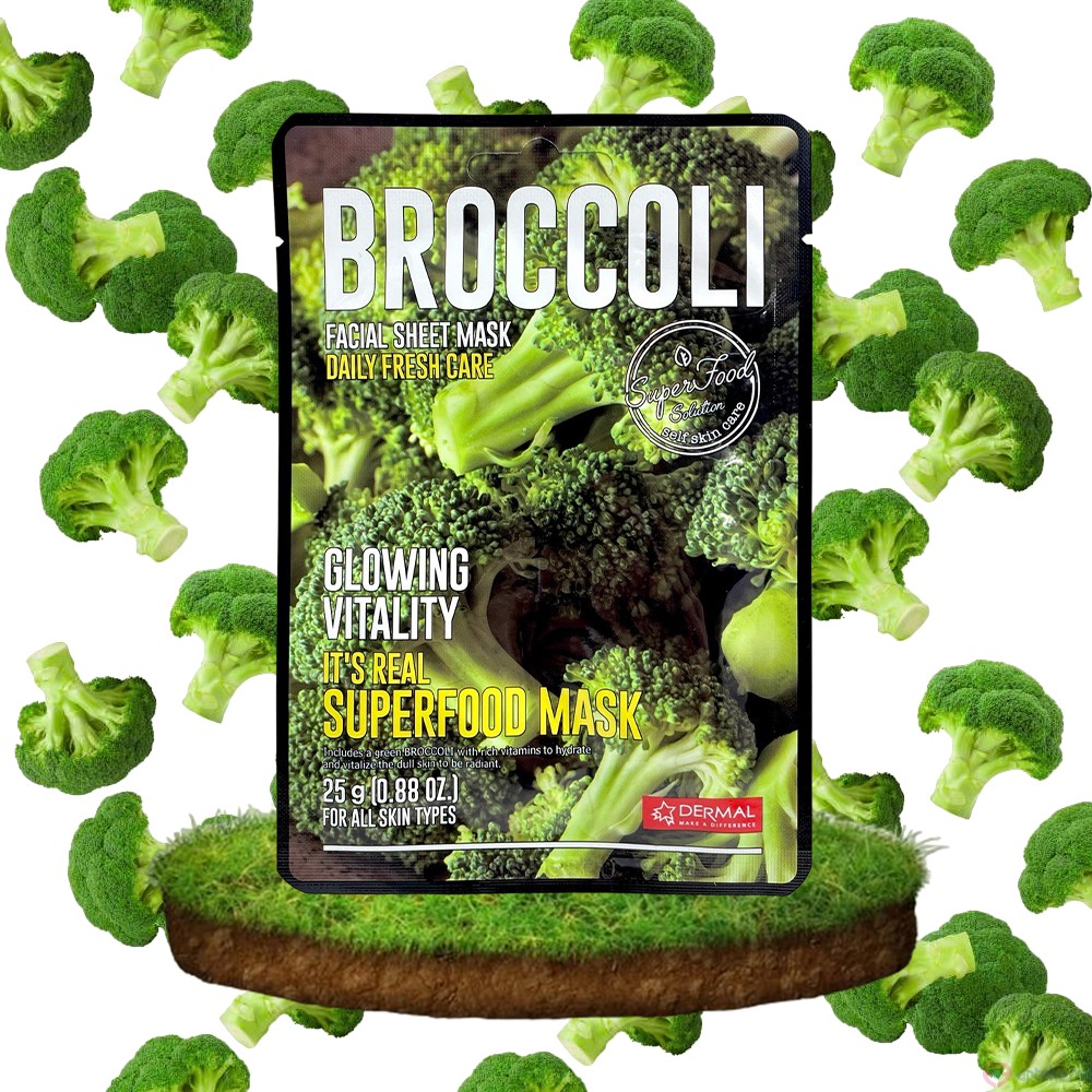 Dermal Masca pentru fata cu extract de broccoli 25 g