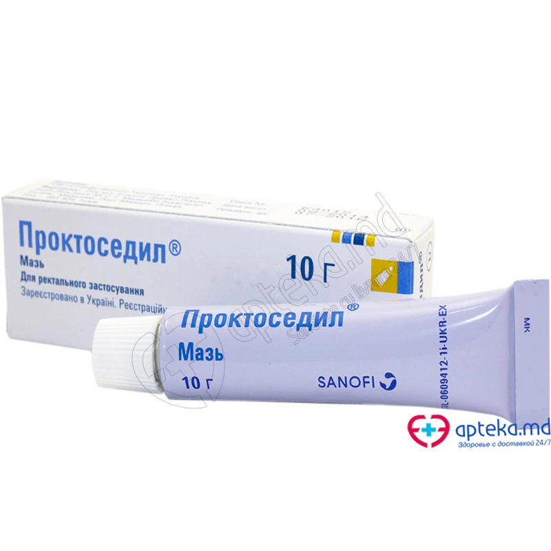 Проктоседил мазь 10 г N1 Проктоседил мазь 10 г N1