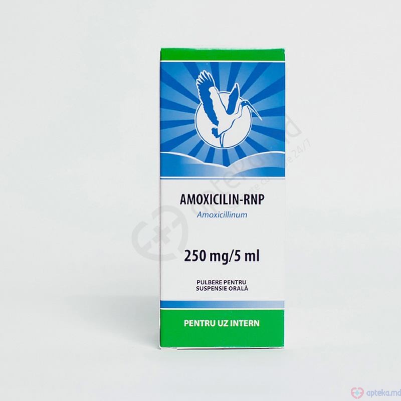 Amoxicilin-RNP 250 mg/5 ml pulb./susp. orala 250 mg/5 ml 60 ml N1