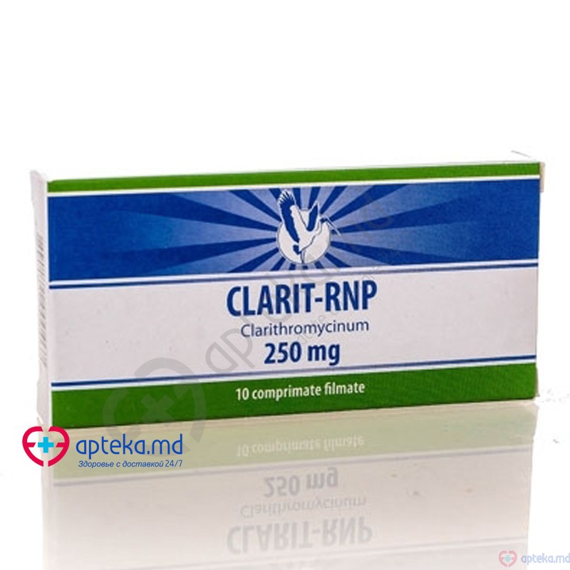 Clarit-RNP 250 mg comp. film. 250 mg N10