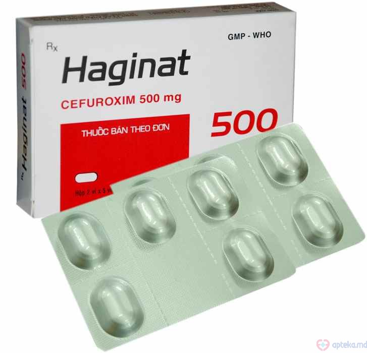 Haginat 500 mg comp. film. 500 mg N5x2