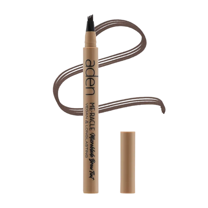 Aden Creion pentru sprancene ME-RACLE Microblading brow tint 02 Soft brown