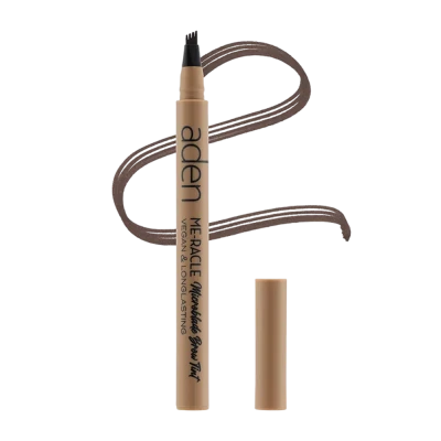 Aden Creion pentru sprancene ME-RACLE Microblading brow tint 02 Soft brown