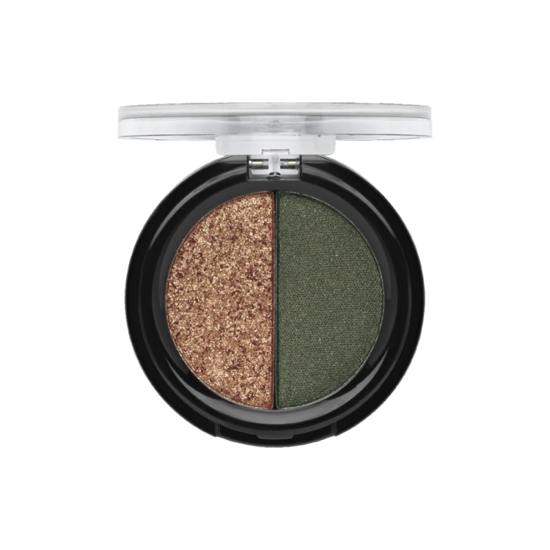 Aden Farduri de pleoape Eyeshadow Powder Duo 05 Gold/Green