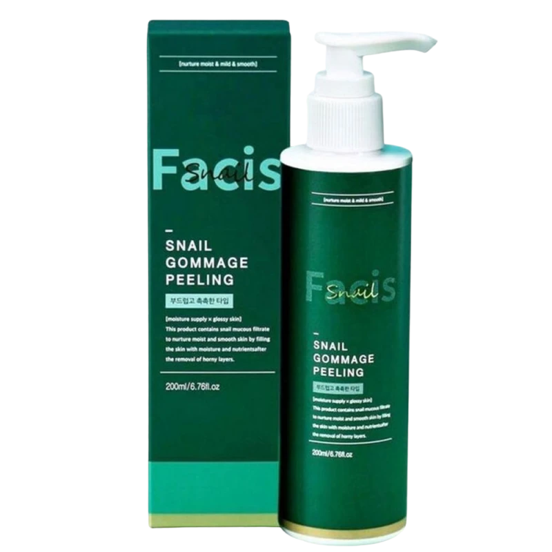 Jigott Peeling facial cu mucina de melc Facis Snail Gommage Peeling 200ml