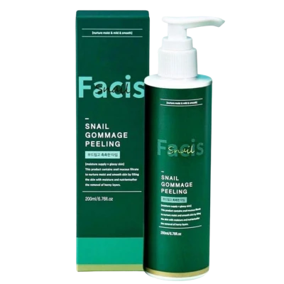 Jigott Peeling facial cu mucina de melc Facis Snail Gommage Peeling 200ml