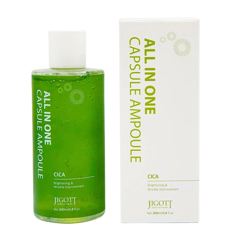 Jigott Ser pentru fata cu centela All In One Cica Capsule Ampoule 200ml