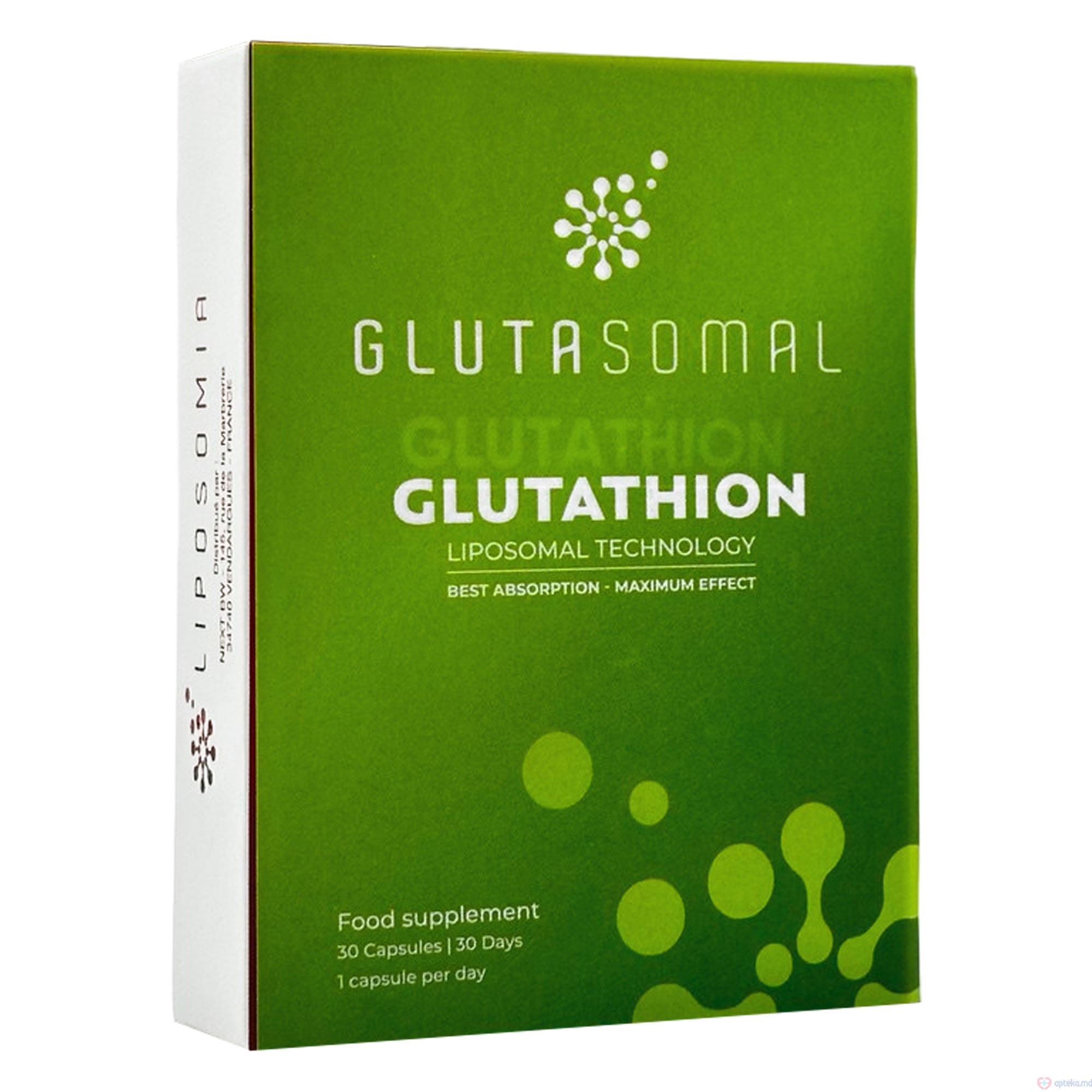 Glutasomal Glutation Lipozomal caps. 100 mg N30