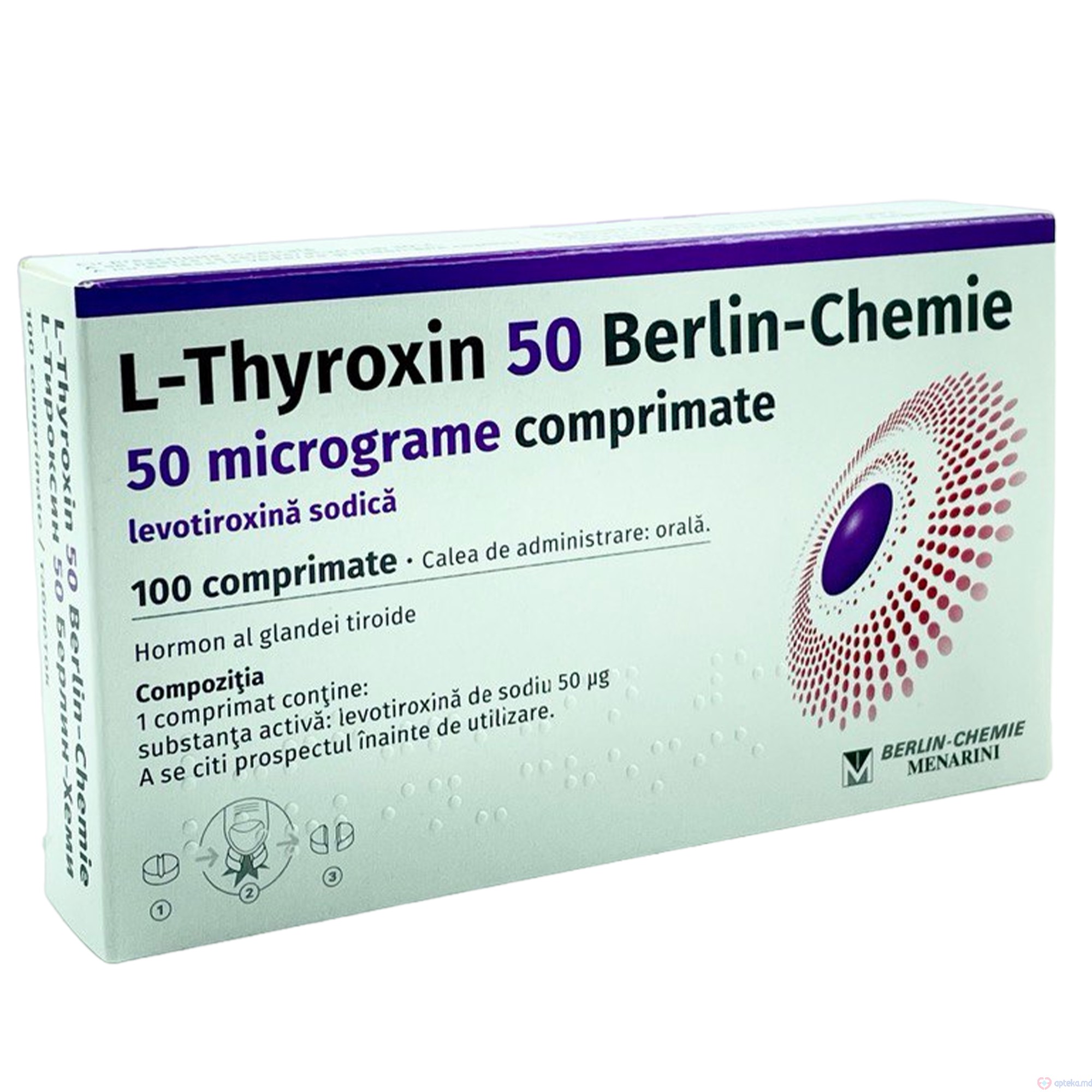 L-Thyroxin 50 comp. 50 mcg N25x4