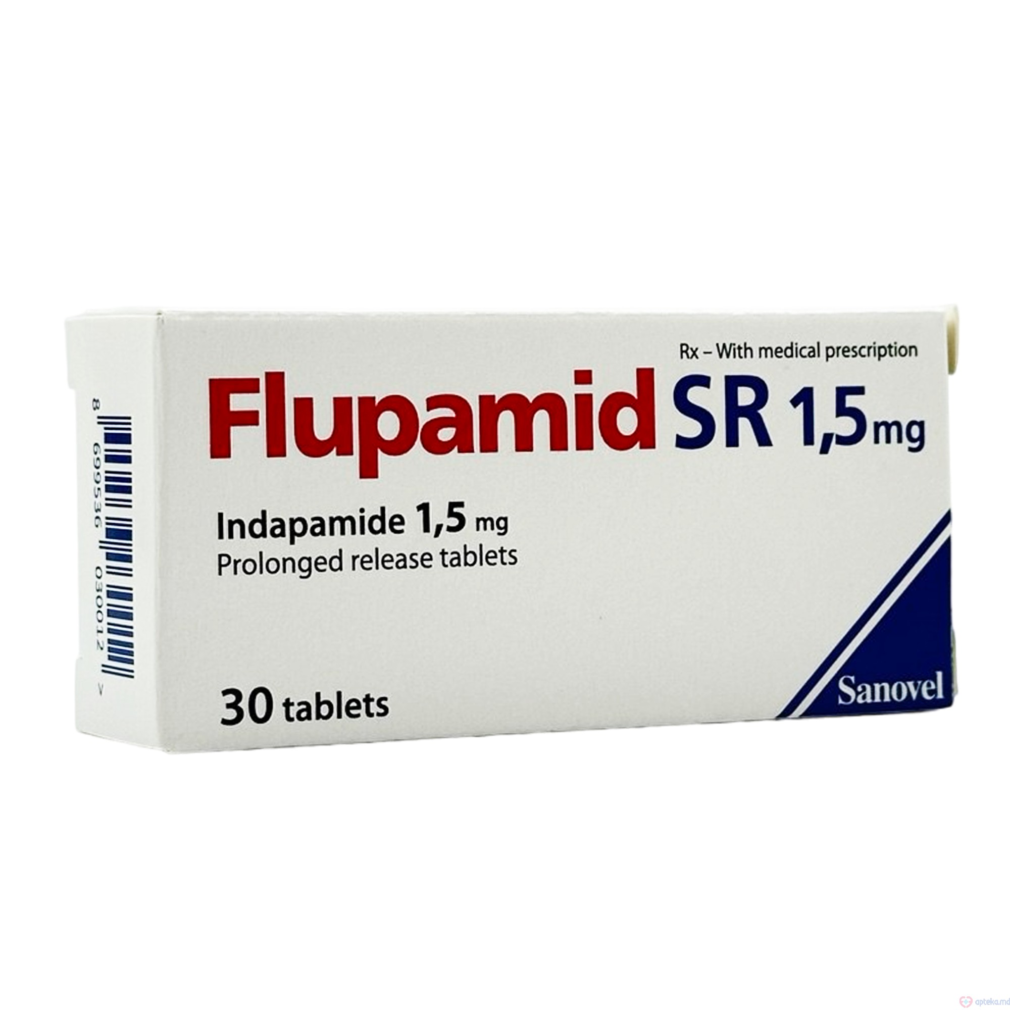 Flupamid SR 1.5 mg comp. cu elib. prelung. 1.5 mg N10x3