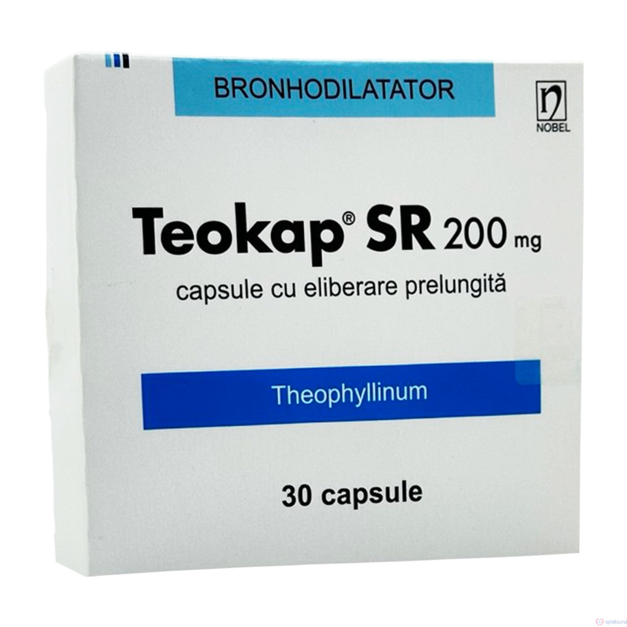 Teokap SR capsule cu eliberare prelungita 200 mg N15x2