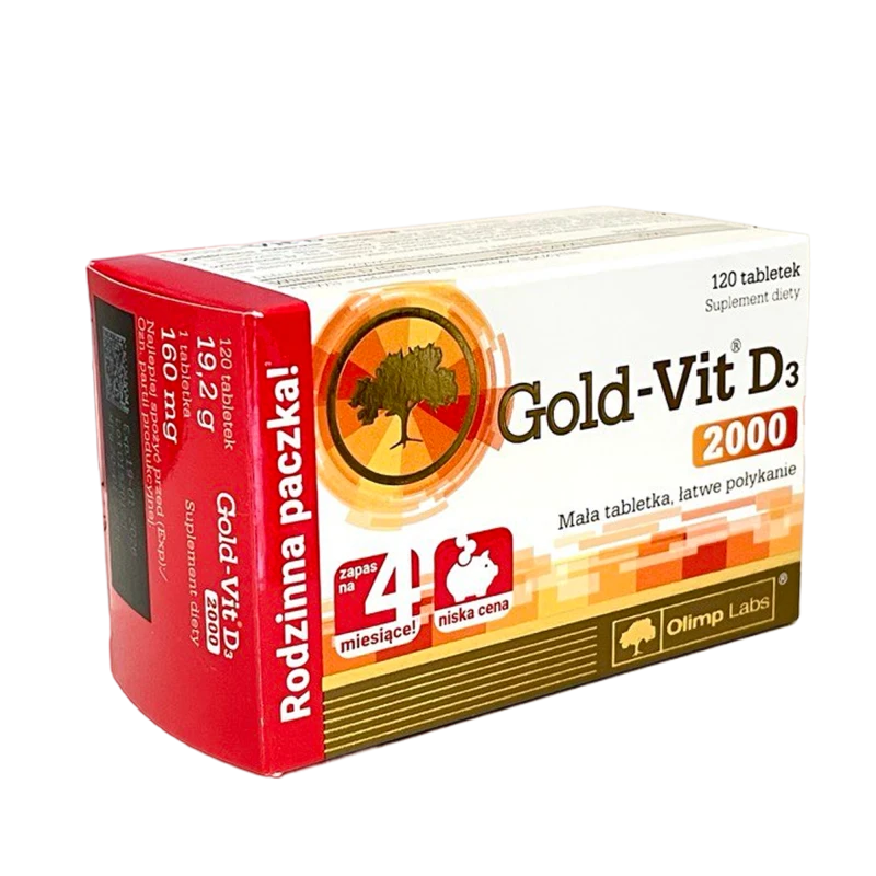 Vitamina D3 Gold 2000 UI compr. N120 Vitamina D3 Gold 2000 UI compr. N120