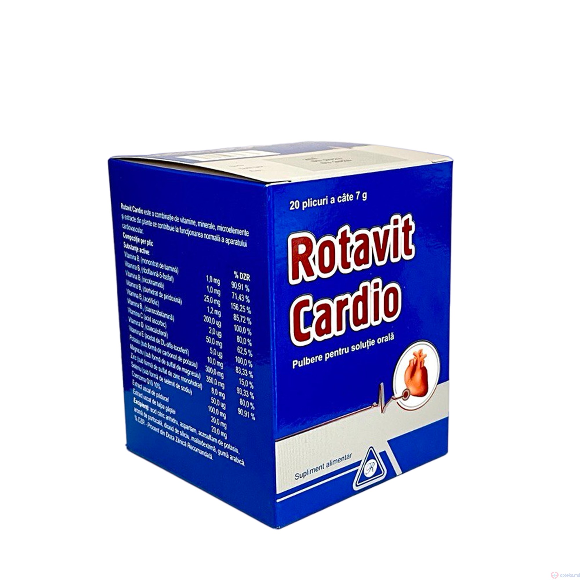 Rotavit Cardio pulb. sol. orala 7g N20