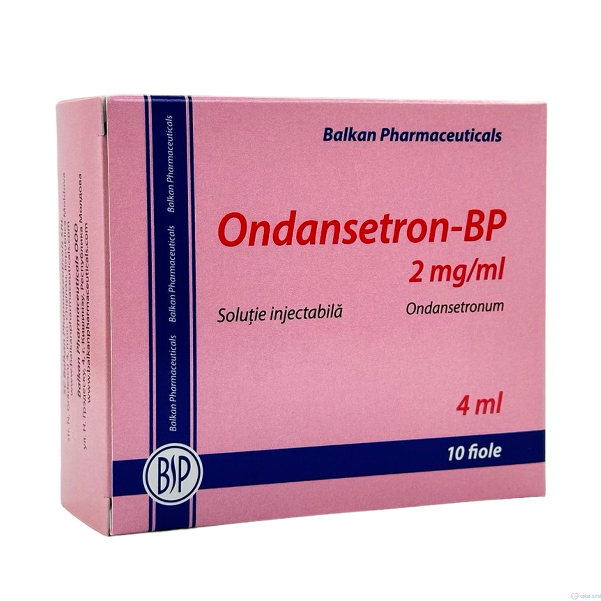 Ondansetron sol. inj. 2 mg/ml 4 ml N5x2