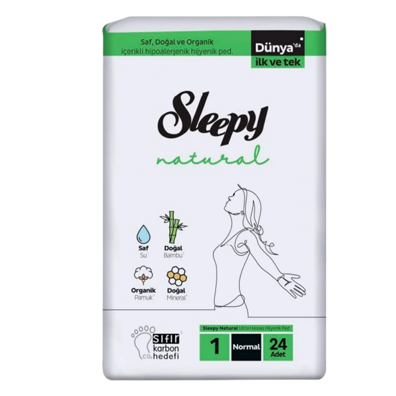 Прокладки Sleepy Natural Slim Eco Normal N24