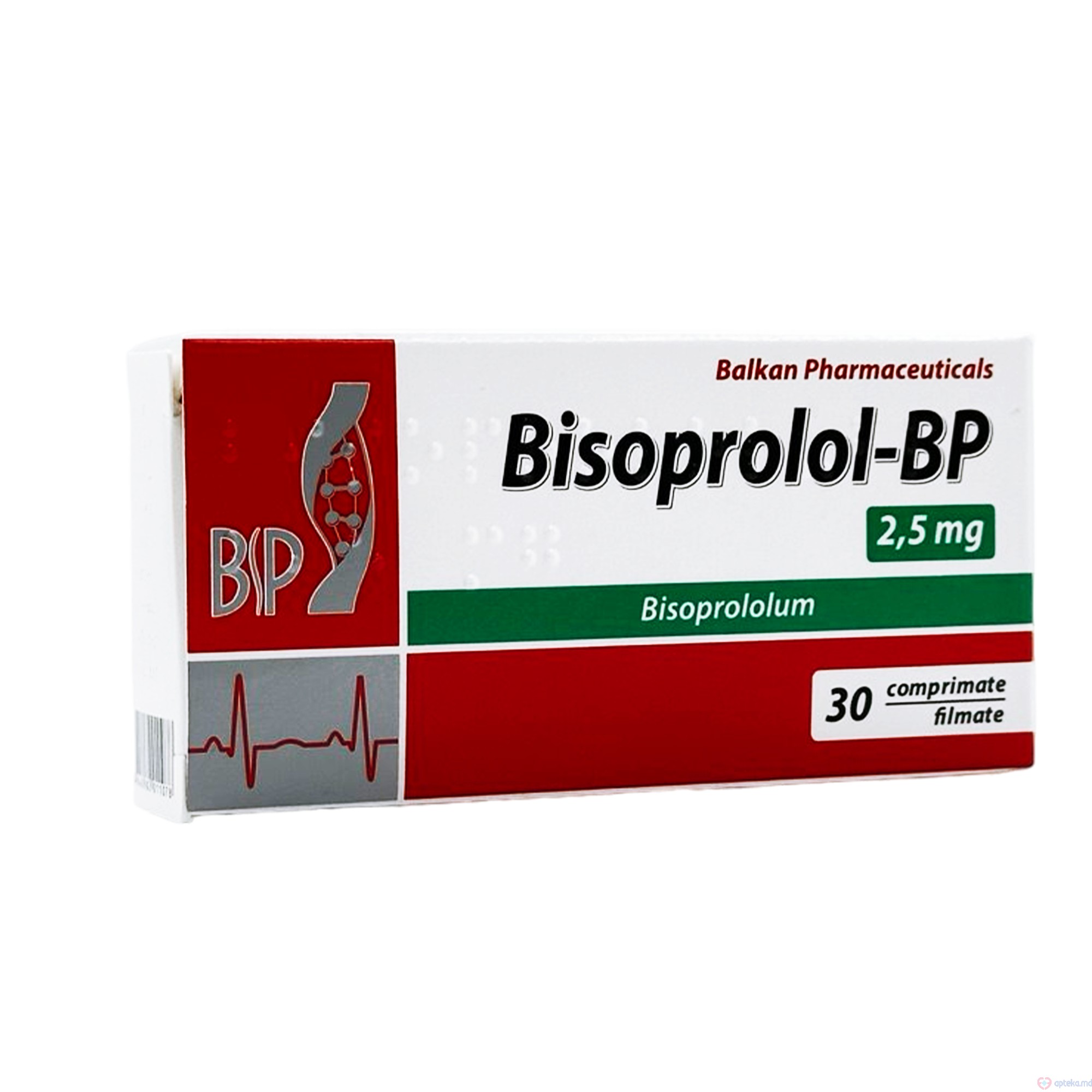 Bisoprolol-BP comprimate filmate 2,5 mg N10x3