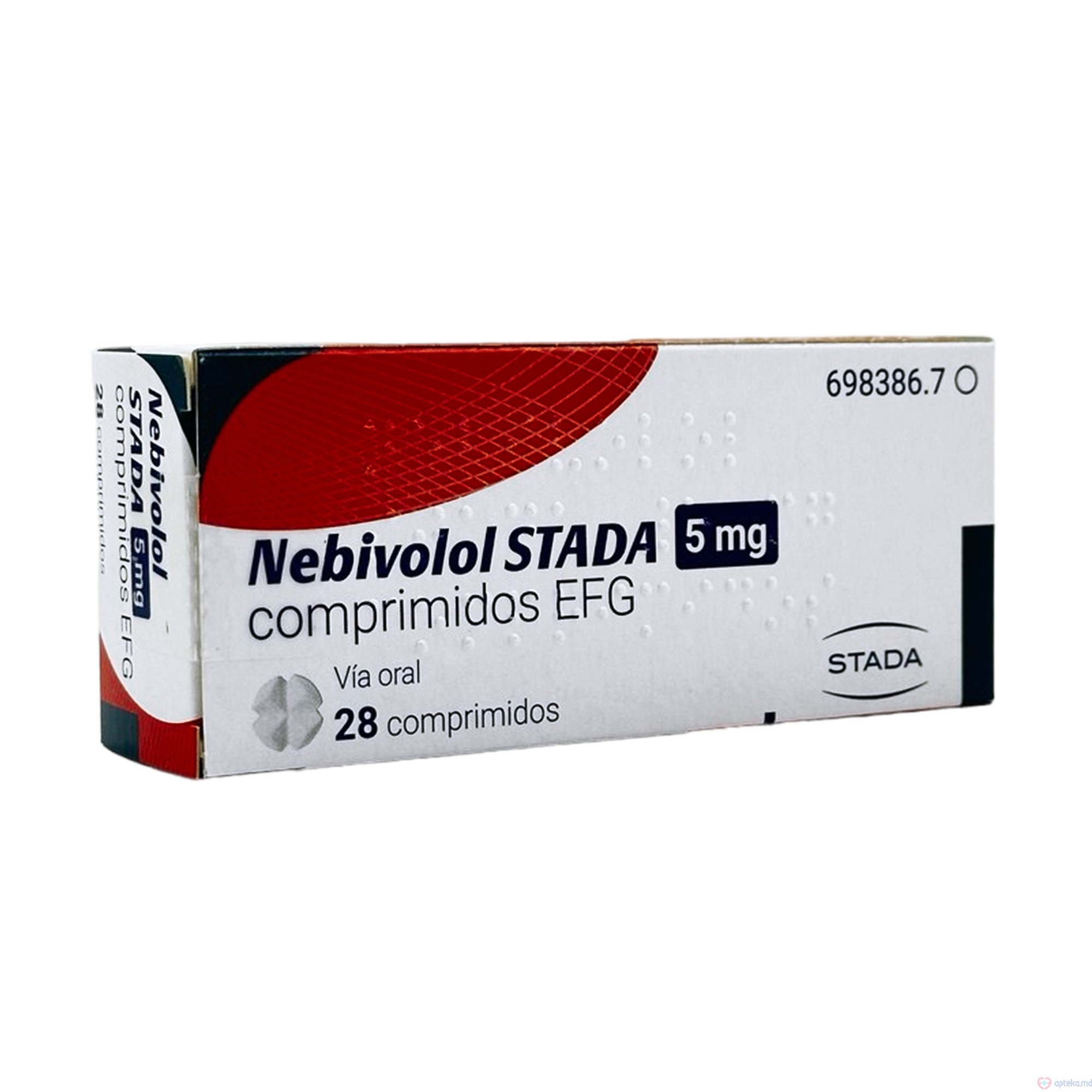 Nebivolol STADA comprimate 5 mg N7x4