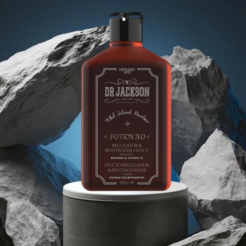 DR JACKSON Sampon revitalizant pentru barbati POTION 3.0 200ml