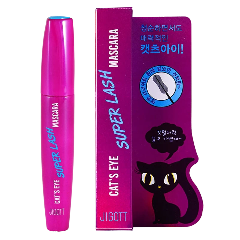 Jigott Удлиняющая тушь CAT`S EYE SUPER LASH MASCARA 12 г