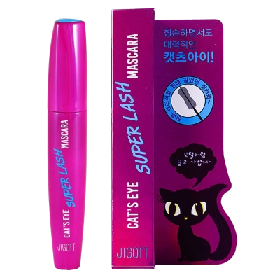 Jigott Удлиняющая тушь CAT`S EYE SUPER LASH MASCARA 12 г