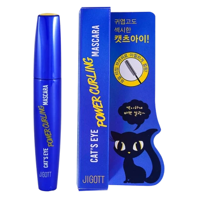 Jigott Подкручивающая тушь CAT`S EYE POWER CURLING MASCARA 12 г