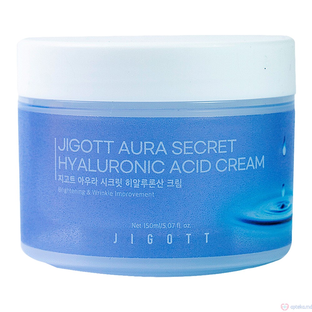 Jigott Крем для лица с гиалуроновой кислотой Aura Secret Hyaluronic Acid Cream 150 мл