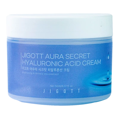 Jigott Крем для лица с гиалуроновой кислотой Aura Secret Hyaluronic Acid Cream 150 мл