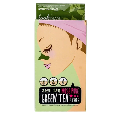 LookAtMe Патчи для очищения носа Nose Pore Strips (GREEN-TEA) N5