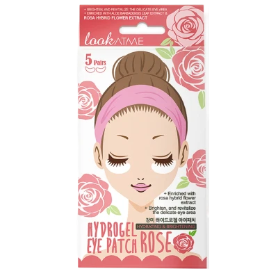 LookAtMe Гидрогелевые патчи для глаз Hydro-gel Eye Patch (ROSE) N5