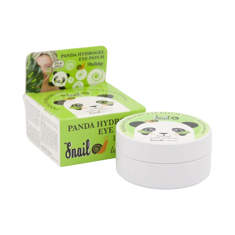 LookAtMe Patch-uri hidrogel pentru ochi Panda Hydro-gel eye patch (Snail) 60 buc.