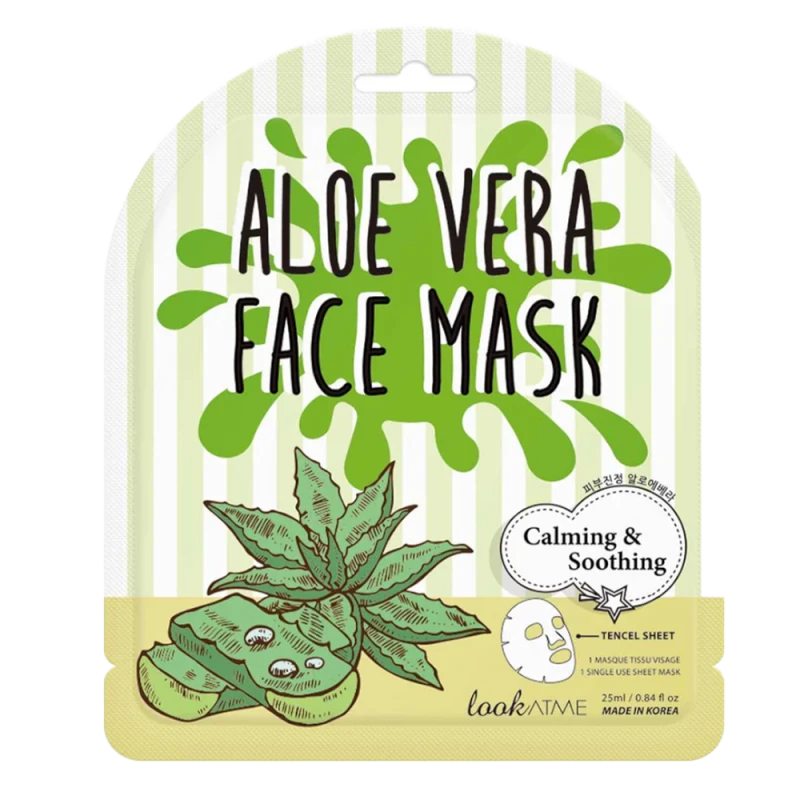 LookAtMe Masca pentru față din tesuturi (Aloe Vera) 25 ml LookAtMe Masca pentru fata din tesuturi (Aloe Vera) 25 ml