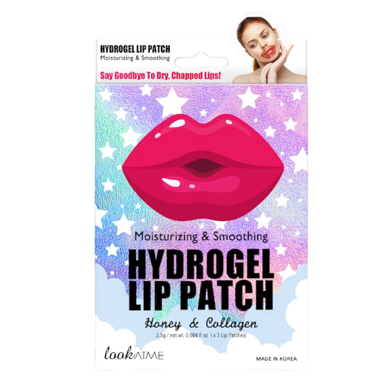 LookAtMe Patch-uri hidro-gel pentru buze Hydrogel Lip patch SET 3 buc.