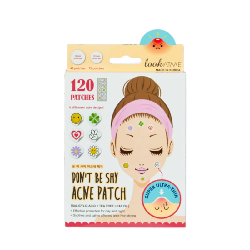 LookAtMe Точечные патчи от прыщей Don’t Be Shy Acne Patch 120 шт